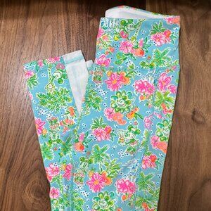 RARE Disney Parks x Lilly Pulitzer Weekender Leggings Minnie Mouse Size: S